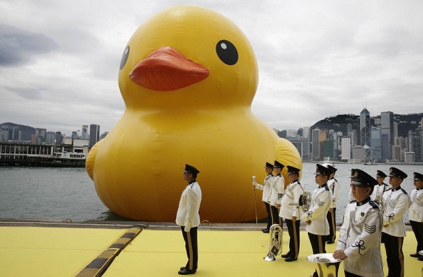 The World's Largest Rubber Duck.