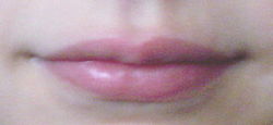 Some lips. Not necessarily representative of those that were glued together.